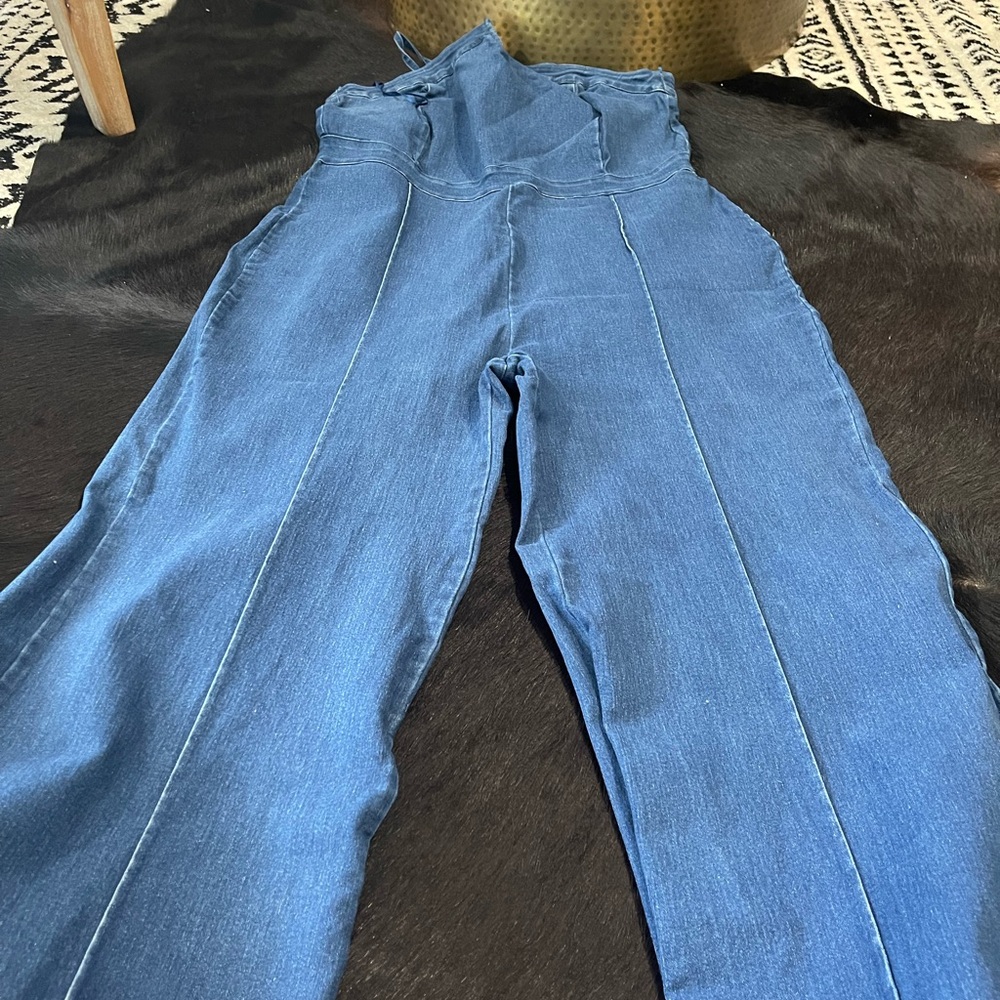 Fashion Nova Denim Flare Pants
